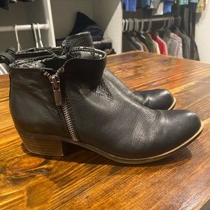Black Lucky Brand Booties